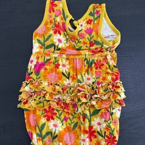 Little Sleepies - Sunny Garden Bubble Romper